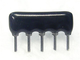 Picture of R-ARRAY 5PIN 4RES 3.3K  Bulk GP