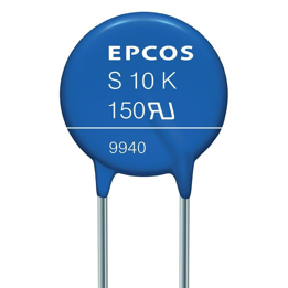 Picture of VARISTOR 250VAC 390VDC 8kA Disc 20mm Straight Lead Bulk Epcos