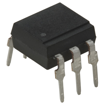 Picture of OPTOISO 4N28 Transistor 1CH 5000Vrms 70V 6-DIP Tube Vishay