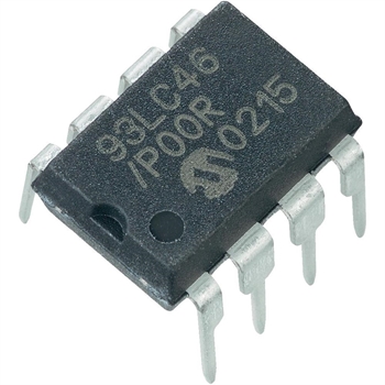 IC MEMORY 93LC56B EEPROM 2.5 V ~ 5.5 V 2Kb (128 x 16) 2MHz SOT-23-6 T&R Microchip