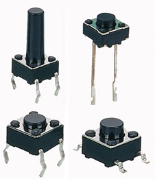 Picture of TACT SWITCH C9 12mm 6x6mm   Bulk KFC