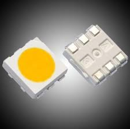 Resim  LED SMD RGB Clear Indp 700mcd R, 1400mcd G,  5250 T&R Dominant