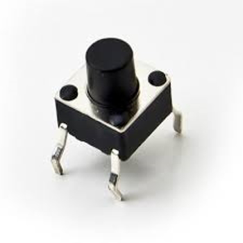 TACT SWITCH C9 17mm 6x6mm   TH Bulk KFC