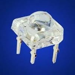Picture of LED TH Blue Flux Clear STD 3.4V 3000mcd 120mW 7.62mm x 5.08mm Radial Optosupply