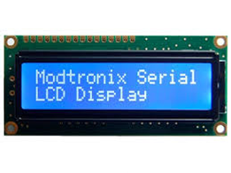 Resim  2X16 MAVI KARAKTER LCD XIAMEN   PCM1602K-NSW-BBW-01