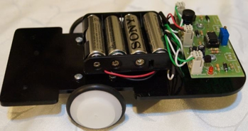 mini ÇİZGİ İZLEYEN ROBOT-1