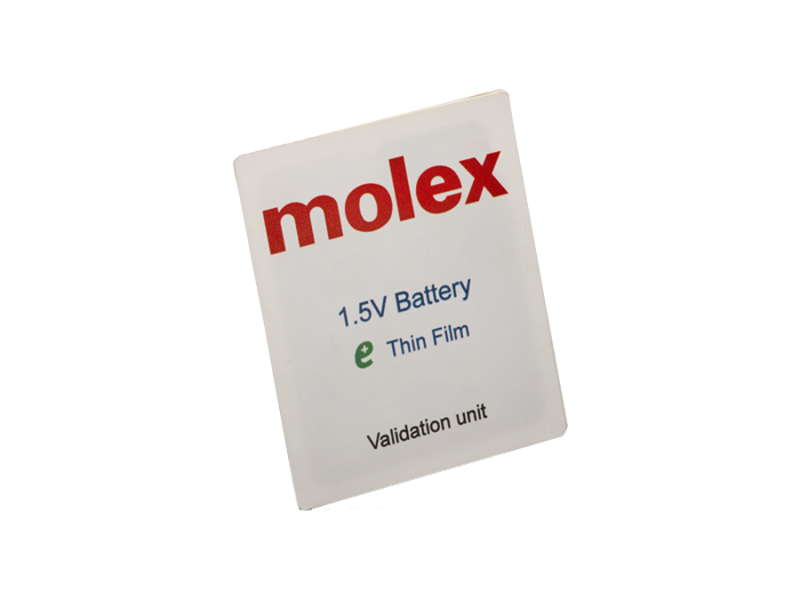 Kategori İçin Resim Molex 1.5V & 3V Thin-Film Batteries