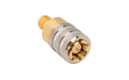Picture of CONN. ADAPTER 50 Ohm 18GHz SMA Jack, Female To SMA Plug, Male Amphenol RF