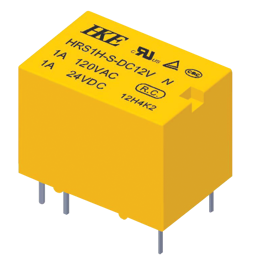 Picture of RELAY Signal SPDT (1 Form C) 12VDC 1A TH Tray HKE