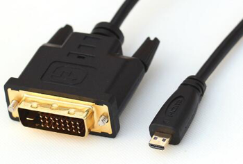 Picture of MICRO HDMI TO DVI (24+1) KABLO 1.8 METRE
