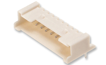 CONN. Header, Male Pins 2mm 1 ROW 10 POS. 90° TH, R/A Molex