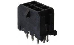 Resim  CONN. Header, Male Pins 3mm 2 ROW 6 POS. TH Tray Molex, LLC