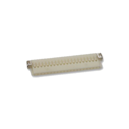 Picture of CONN. Header, Male Pins 1mm 1 ROW 20 POS. 90° SMD, R/A T&R Hirose