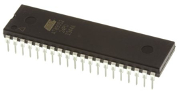 Resim  IC MCU AT89S52 8051 8-Bit 24MHz 8KB (8K x 8) FLASH 40-DIP (15.24mm) Tube Microchip