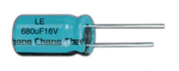 Picture of C-ALU 82uF 450V M ±20% 10000 Hrs @ 105°C 18x30 R=7.5 Radial TH Bulk Chang