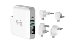 Resim  BATTERY CHARGER 3-USB Type C Travel Power Bank & Wireless Charger TT Electronics