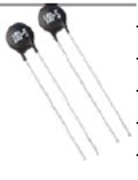 Picture of NTC THERMISTOR 22R M ±20% Disc 5mm Nanjing Shiheng