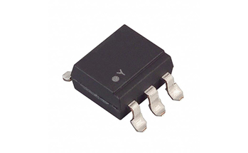 Picture of OPTOISO 4N25S Transistor with Base 1CH 2500Vrms 30V 6-SMD, Gull Wing T&R Lite-On Inc.
