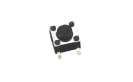 Picture of TACT SWITCH C9 6x6mm 50mA @ 12VDC 160gf SMD T&R Connfly