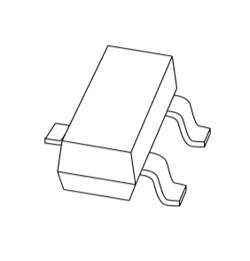 Resim  DIODE ZENER BZX84B 2.7V 0.35W SOT-23 T&R LGE