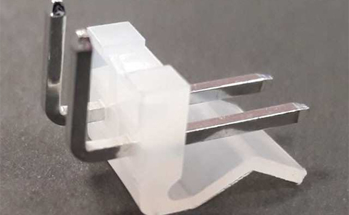 CONN. Header, Male Pins 5mm 1 ROW 2 POS. 180° TH, V Bag KLS