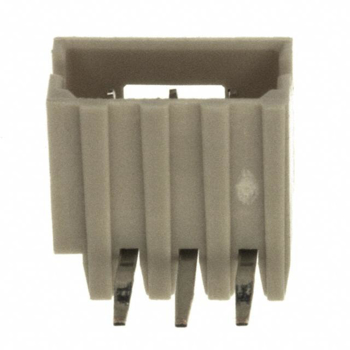 CONN. Header, Male Pins 2mm 1 ROW 3 POS. 90° TH, R/A Bulk Molex, LLC