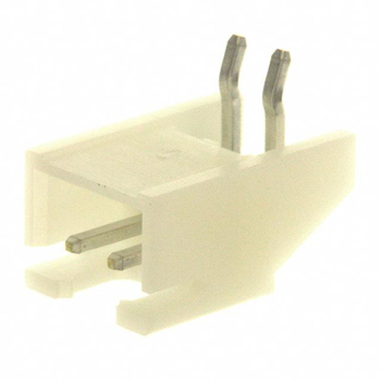 CONN. Header, Male Pins 2.5mm 1 ROW 2 POS. 90° TH, R/A Bulk JST