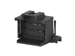 Resim  CONN. Header, Male Pins 5mm 3 ROW 12 POS. 90° TH, R/A Tray TE Connectivity