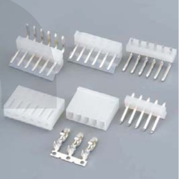 CONN. Header, Male Pins 3.96mm 1 ROW 3 POS. 90° TH, R/A Bulk KLS