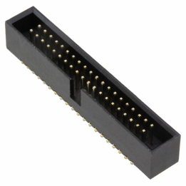 Resim  CONN. Header, Male Pins 1.27mm 2 ROW 40 POS. SMD Tray CNC Tech