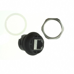 Resim  CONN MOD. Coupler 8p8c (RJ45) To 8p8c (RJ45) Circular Bayonet Coupling IP67 Conec