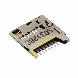 Picture of CONN. microSD™ Push In, Push Out 9 (8 + 1) POS. T&R Molex, LLC