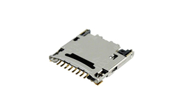 Picture of CONN. Secure Digital - microSD™ Hinged Lid 10 (8 + 2) POS. (CT) Hirose