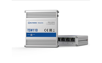 TSW110 5 x LAN Ports Ethernet Switch Teltonika