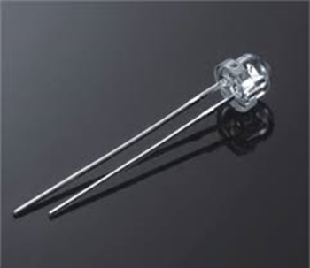 Picture of LED TH Pure White Domed Clear STD 3.3V 2000mcd 110mW 4.7 x 5mm Radial Bulk Aglare