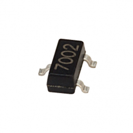 Resim  MOSFET 2N7002 N-Ch 60V 360mA (Ta) TO-236-3, SC-59, SOT-23-3 T&R NXP