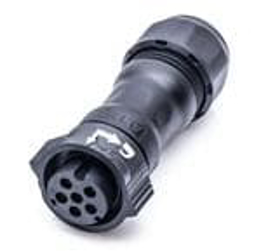 Picture of CONN CIRCULAR Plug, Female Sockets 6P 300V 10A Bulk Amphenol LTW