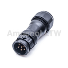Picture of CONN CIRCULAR Plug, Male Pins 6P 300V 10A Bulk Amphenol LTW