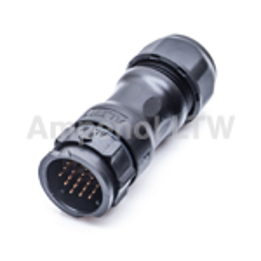 Resim  CONN CIRCULAR Plug, Male Pins 18P 300V 5A Bulk Amphenol LTW