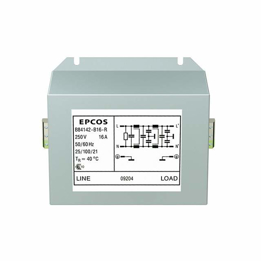 Picture of LINE FILTER 250V 16A Chassis Mount Epcos