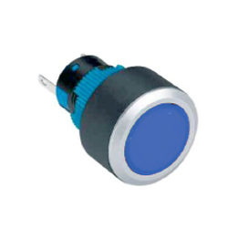 Resim  22mm Ledli Sinyal Lambaları 2P (Mavi)