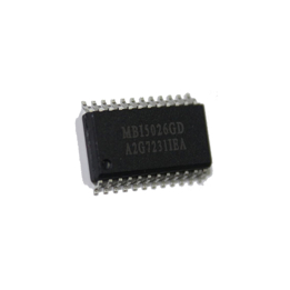 Picture of IC LED DRIVER MBI5026GD SMD 25MHz 17V 90mA SOP-24 T&R Macroblock