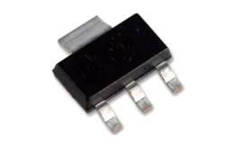 Picture of IC REG LINEAR LM1117 Positive Fixed 3.3V 800mA TO-261-4, TO-261AA T&R Texas
