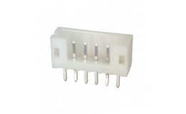 Resim  CONN. Header, Male Pins 2mm 1 ROW 6 POS. 180° TH Bulk JST