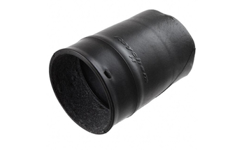 Heat Shrink Boot Straight Lipped 1.42 " 36 mm Black 3.15 " 80 mm TE