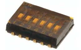 Resim  DIP SWITCH 4POS.  1.27mm SMD Bulk KLS