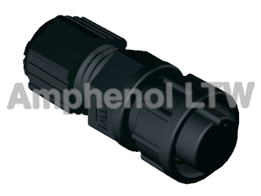 Picture of CONN CIRCULAR Plug, Female Sockets 3P - 5A Bulk Amphenol LTW